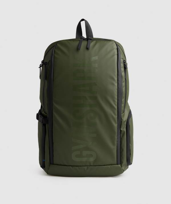 Panske Batohy Gymshark X-Series 0.3 Čierne Zelene | CR3401756
